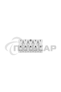 Клемма пружинная соединительная КСП 5-полюсная (50 шт./уп.) Rexant