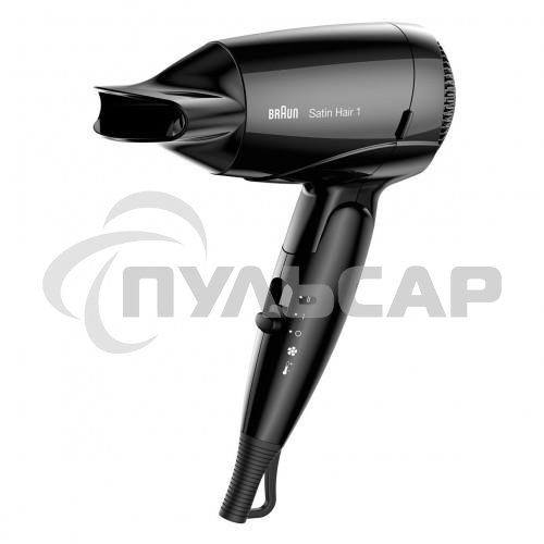 Фен Braun HD130, 1200Вт, черный