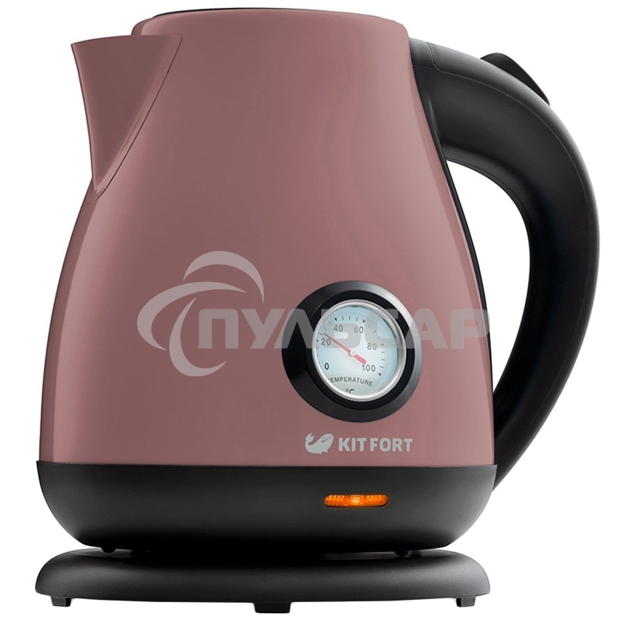 Чайник электрический Kitfort КТ-642-4 1.7л. 2200Вт лиловый (корпус: нержавеющая сталь)