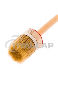 Кисть круглая Профи №14 (50 мм), натуральная щетина, деревянная ручка MTX 82051