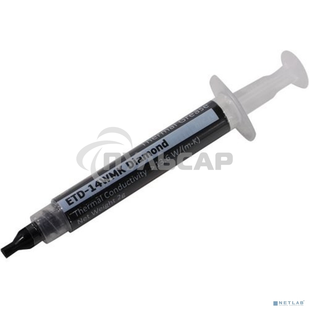 Термопаста ExeGate ETD-14WMK Daimond, шприц с лопаткой, 2г