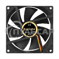 Вентилятор для корпуса ExeGate EX09225S3P-24 черный, 92 мм, 2800 об/мин, 34 дБ, 3 pin