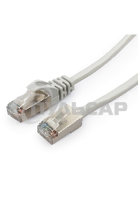 Патч-корд FTP Cablexpert кат.5e, 7.5м, литой, многожильный (серый)