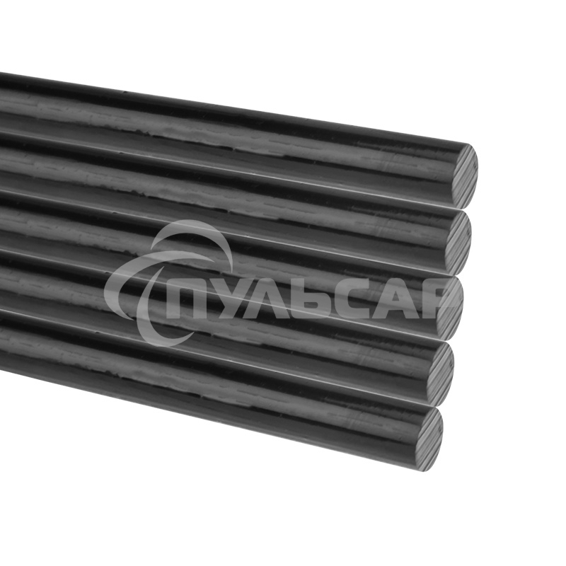 Клеевые стержни Rexant, Ø11 мм, 270 мм, черные, 10 шт., хедер