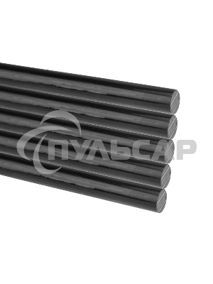 Клеевые стержни Rexant, Ø11 мм, 270 мм, черные, 10 шт., хедер