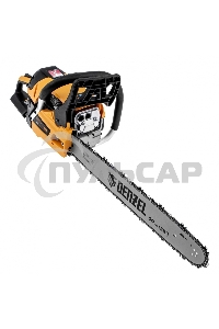 Пила цепная бензиновая DS-5820, шина 50 см, 58см3, 3,6 л.с., шаг 0,325, паз 1,5 мм, 76 зв Denzel