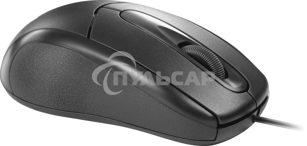 Мышь проводная Defender Standard MB-580 черный, 1000 dpi, USB, кнопки - 3