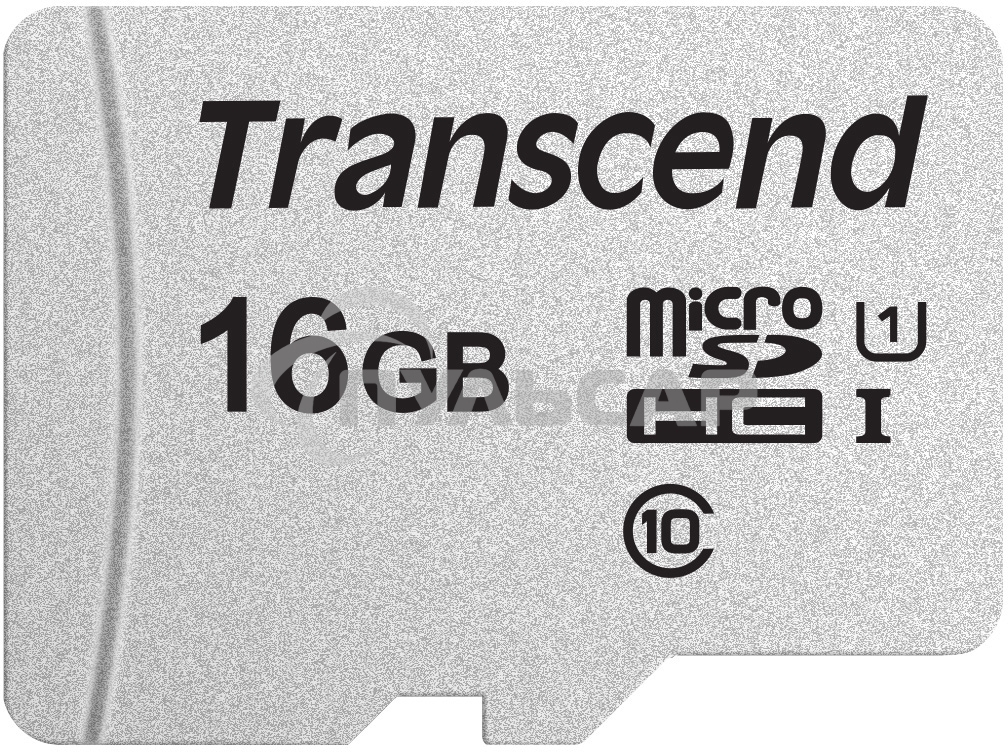Флеш карта microSD 16Gb Transcend microSDHC Class 10 UHS-1 U1, (без адаптера), TLC