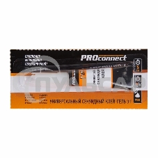 Универсальный секундный клей-гель PROconnect на мульти карте, 3 г