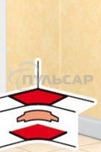 Угол внутренний LEGRAND 010605, переменный от 80° до 100°, для кабель-канала 105х50мм