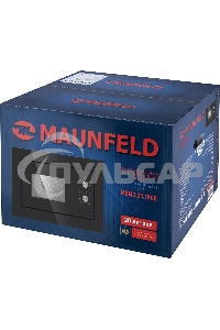 Микроволновая печь встраиваемая Maunfeld MBMO.20.1PGB черный, 20 л, 800 Вт, переключатели - поворотный механизм