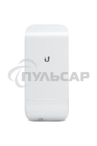 Точка доступа UBIQUITI LocoM2(EU) Wi-Fi и AirMAX. 802.11g/n, интегрированная антенна 8 дБ (45°*45°),10/100 RJ45 Ethernet