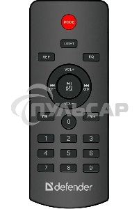 Портативная акустика Defender Rage 50 Вт Light/BT/FM/USB/LED/TWS черный