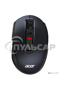 Мышь беспроводная Acer OMR070 черный, 1600 dpi, радиоканал, Bluetooth, USB, кнопки - 6