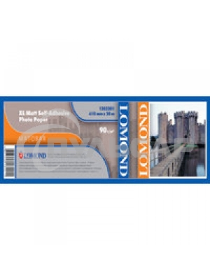Фотобумага LOMOND XL Glossy Self-Аdhesive Photo Paper, самоклеящаяся, ролик 914мм х50 мм, 85 г/м2, 20 метров.