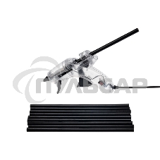 Клеевые стержни Rexant, Ø11 мм, 270 мм, черные, 10 шт., хедер