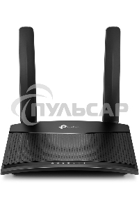 Роутер беспроводной TP-Link TL-MR100 N300 10/100BASE-TX/4G(3G) cat.4 черный