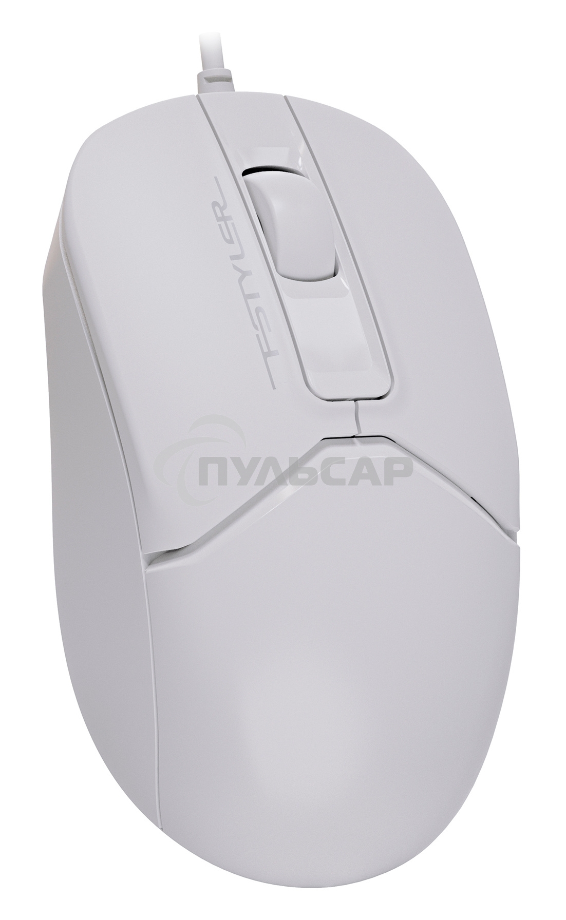 Мышь проводная A4Tech Fstyler FM12 белый, 1200 dpi, USB, кнопки - 3