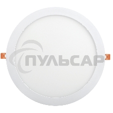 Светильник LED ДВО 1610 24Вт 6500К IP20 круг белый ИЭК LDVO0-1610-1-24-6500-K01