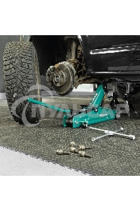 Домкрат гидравлический подкатной Сибртех 3 т, 135-400 мм