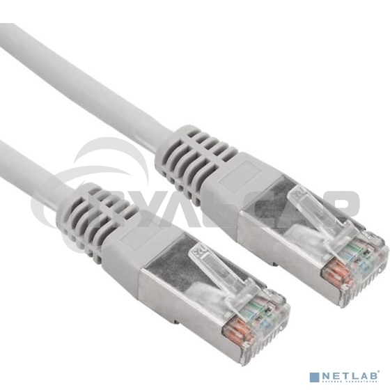 Пaтч-корд F/UTP Rexant, категория 5e, RJ45-RJ45, экранированный, 24AWG, LSZH, серый, 3м