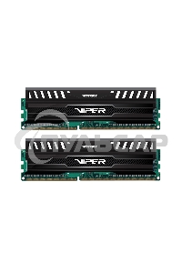 Оперативная память Patriot Viper 3, DDR3, 16Gb (2x8 Gb), 1866 MHz, CL10, DIMM, радиатор, черный