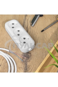 Колодка Rexant 3 гнезда без заземления