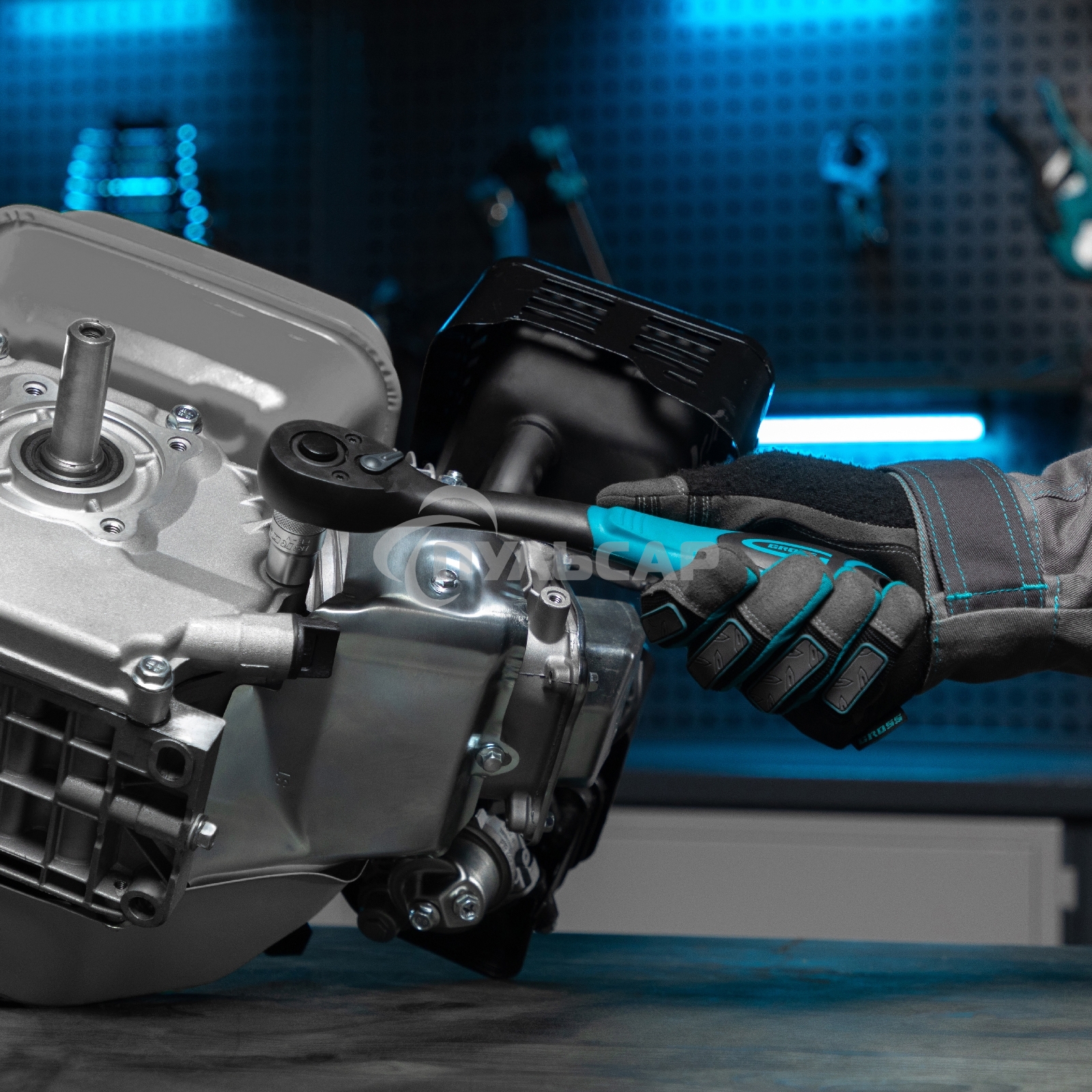 Ключ-трещотка GROSS 140821/2