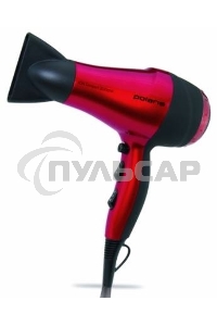Фен Polaris PHD 2077i 2000Вт красный/черный