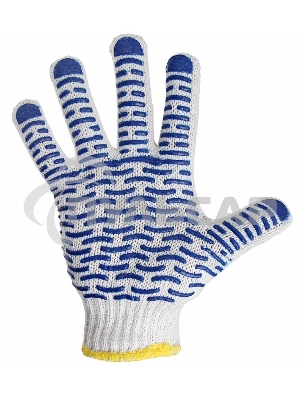 Перчатки х/б с нанесением ПВХ (