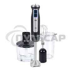 Блендер погружной BQ HB1233SS Black-Steel. Измельчитель, миксер, блендер, Мощность 1400 Вт Блендер погружной BQ HB1233SS Black-Steel. Измельчитель, миксер, блендер, Мощность 1400 Вт