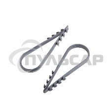 Дюбель-хомут нейлоновый PROconnect 19-25 мм, серый, упаковка 100 шт.