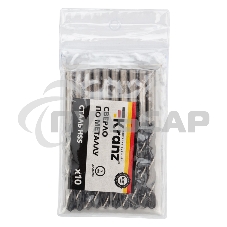 Сверло по металлу 7,0 мм HSS (10 шт. в упаковке) DIN 338 Kranz