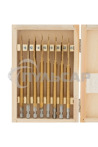 Набор сверл Matrix перовых по дереву, 10-12-14-16-18-20-22-25 мм 8 шт дерев,