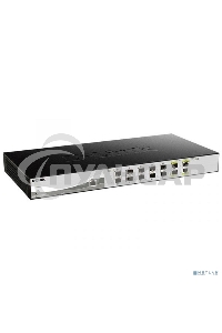 Настраиваемый L2+ коммутатор D-Link DXS-1210-12SC/B1A PROJ с 10 портами 10Gbase-X SFP+ и 2 комбо портами 10Gbase-T/SFP+