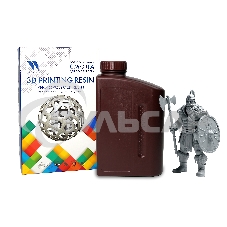 Фотополимерная смола NVPRINT Standard Resin Grey для 3D печати; 1 кг/бут Фотополимерная смола NVPRINT Standard Resin Grey для 3D печати; 1 кг/бут