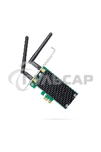 Адаптер TP-LINK ARCHER T4E AC1200 Двухдиапазонный Wi-Fi адаптер PCI Express