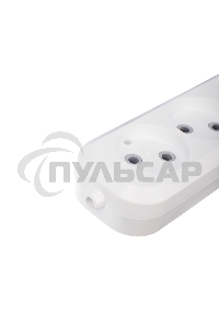 Колодка Rexant 3 гнезда без заземления