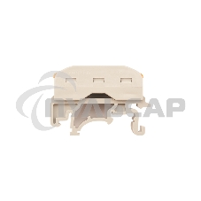 Клемма соединительная многоразовая проходная 4-полюсная, с креплением на DIN-рейку (0,08-4 мм²) серая (50 шт./уп.) Rexant