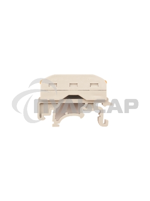 Клемма соединительная многоразовая проходная 4-полюсная, с креплением на DIN-рейку (0,08-4 мм²) серая (50 шт./уп.) Rexant