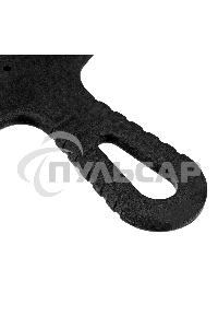 Шпатель из нержавеющей стали Сибртех 150 мм, зуб 4х4 мм, пластмассовая ручка 85455