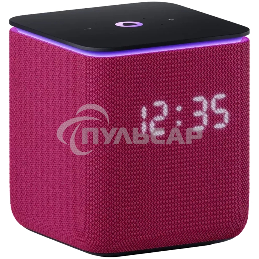 Умная колонка Яндекс Станция Миди, ZigBee, 24Вт, с голосовым ассистентом Алиса на YaGPT, малиновый