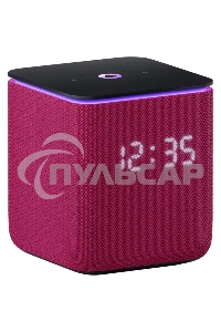 Умная колонка Яндекс Станция Миди, ZigBee, 24Вт, с голосовым ассистентом Алиса на YaGPT, малиновый