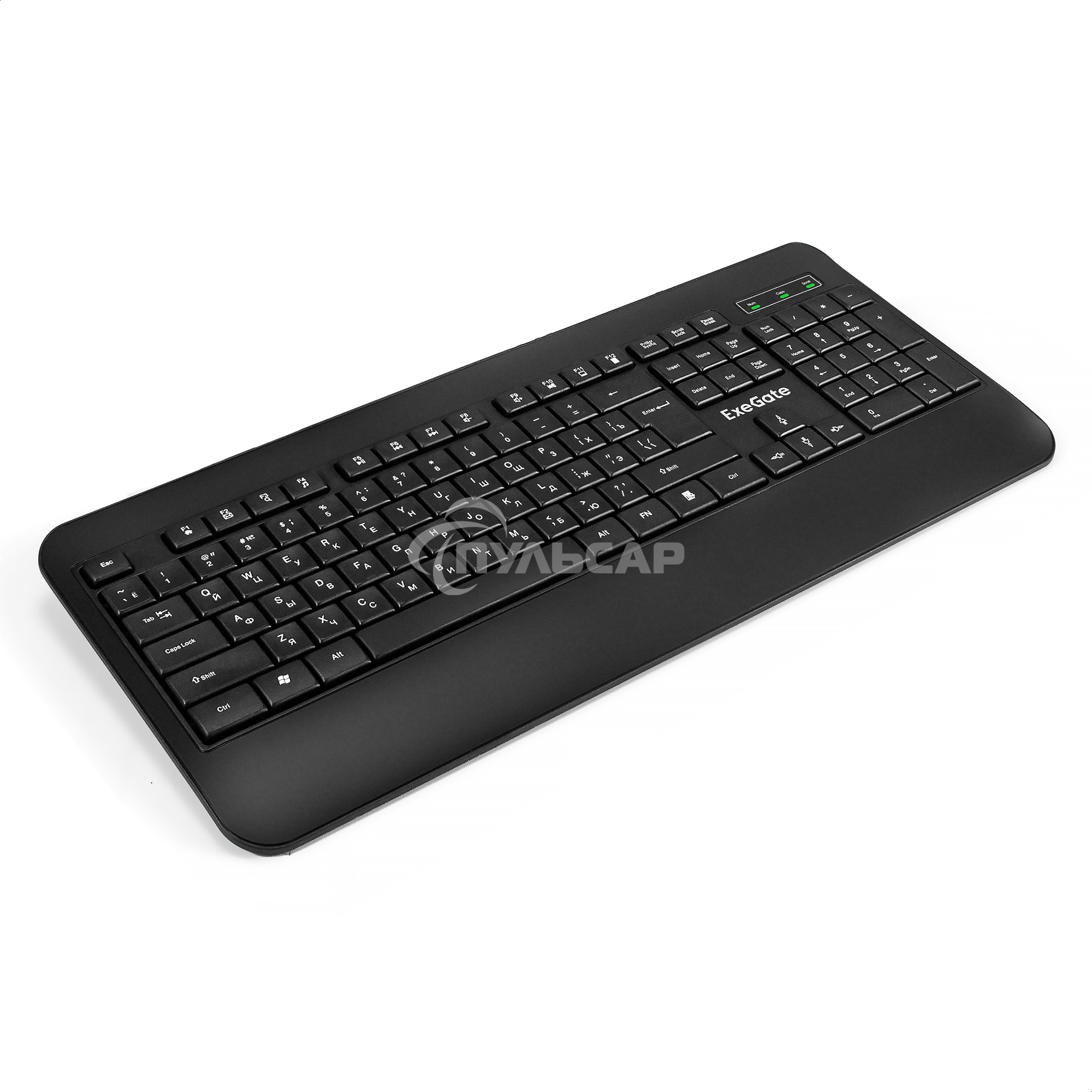 Клавиатура проводная ExeGate Professional Standard LY-E5500M, USB, черный