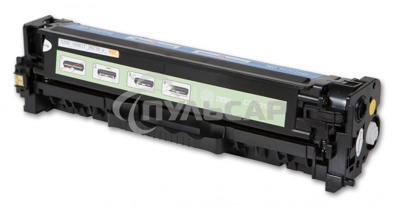 Картридж лазерный Cactus CS-C718Y желтый (2900 стр.) для Canon i-Sensys MF8330/MF8340/MF8350/MF8360/MF8540/MF8580/LBP7200/7210/7660/7680