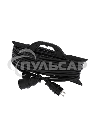 Удлинитель-шнур на рамке Rexant КГ 3х1.5, 20 м, морозостойкий, с/з, 16 А, 3500 Вт, IP44 (Сделано в России)