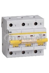 Выключатель автоматический модульный 3п C 32А 10кА ВА47-100 ИЭК MVA40-3-032-C