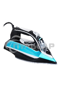 Утюг Hyundai H-SI01336 2800Вт черный/голубой