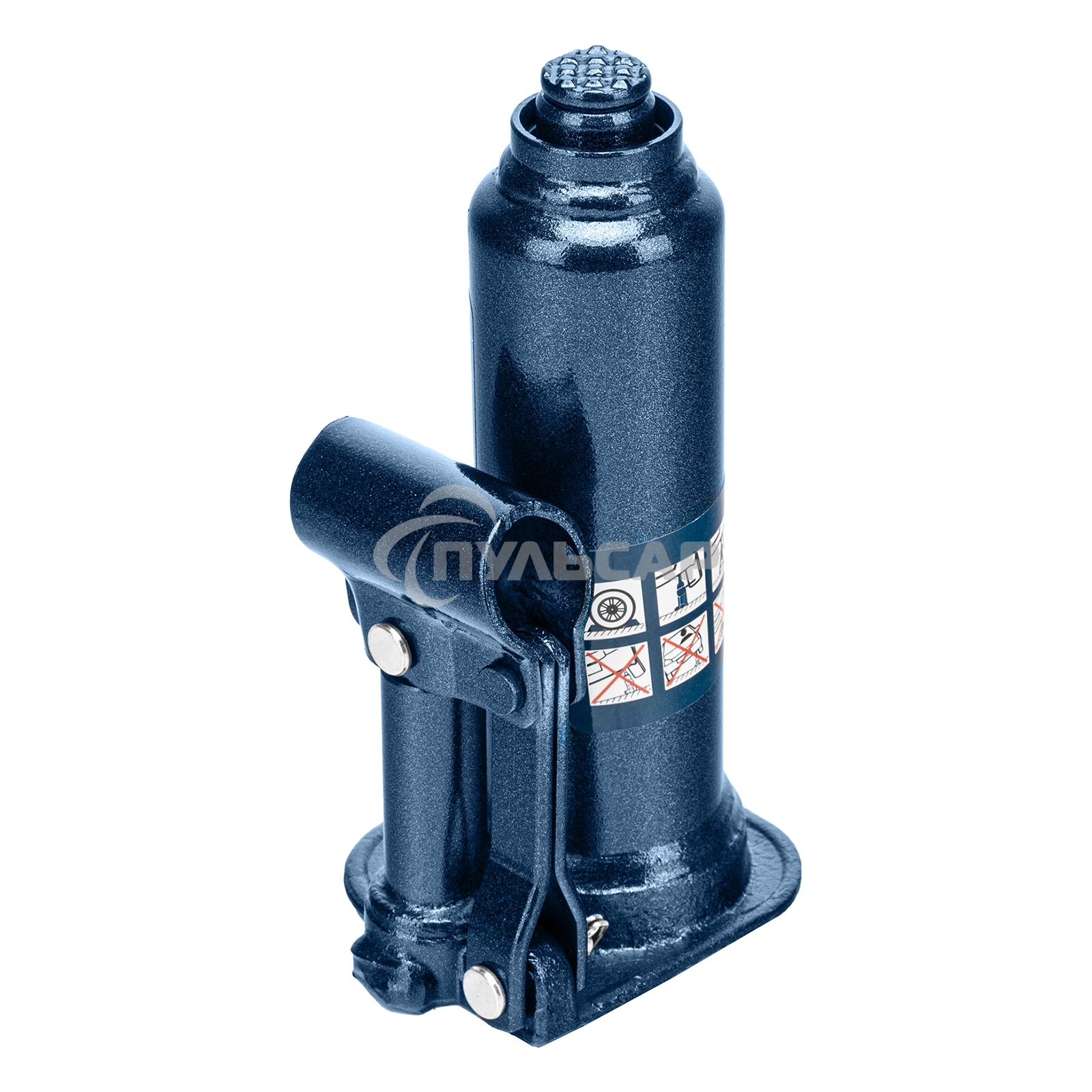 Домкрат гидравлический бутылочный, 2 т, h подъема 178–338 мм, в пласт. кейсе Stels