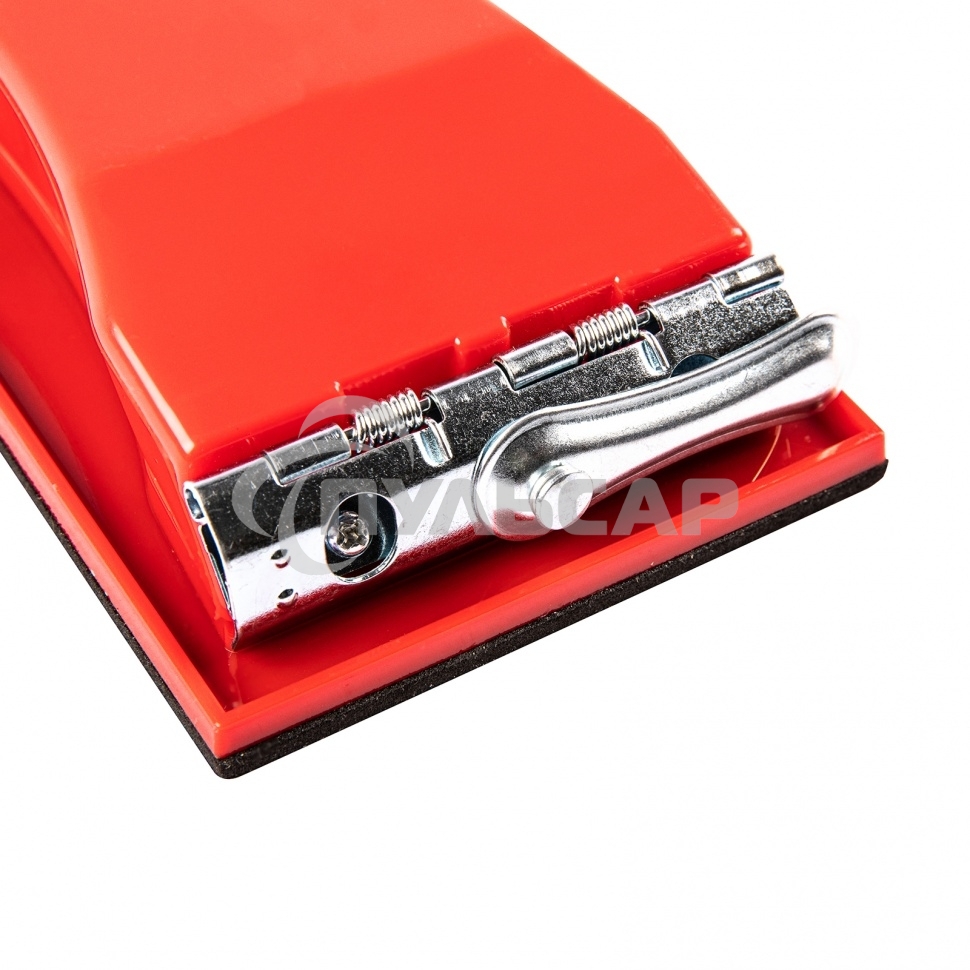 Брусок для шлифования Matrix 210 х 105 мм, пластиковый с зажимами